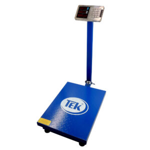Bascula Balanza Plataforma De Piso 300 Kg 40*50 Cm - Azul